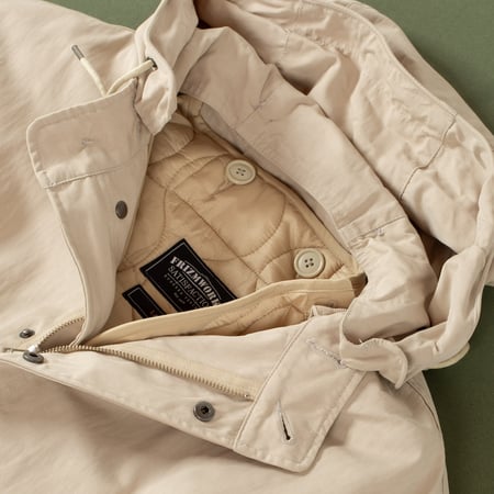 Oscar Fishtail Jacket Ivory