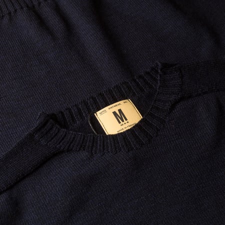 Aris Navy Crewneck Sweater