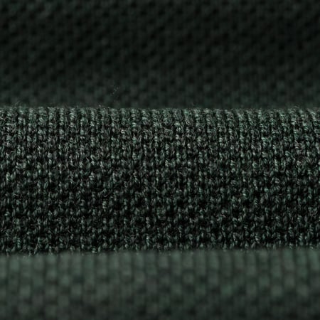 NITTO KNITWEAR / Pull Col Rond Youri Vert Forêt_Détail-1