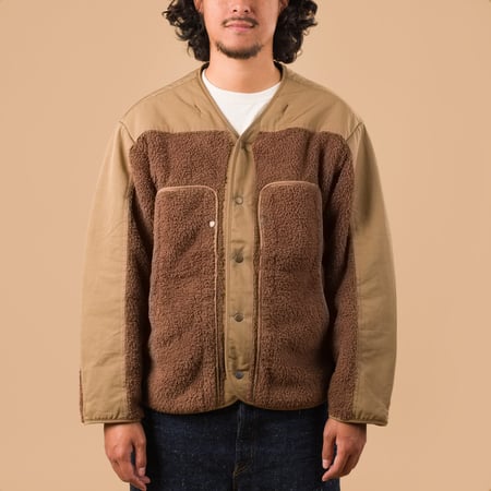 Smock Hooded Parka Tan