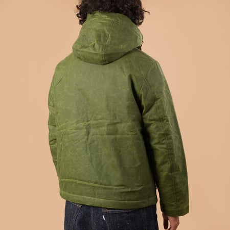 image parka-MANIFATTURA-CECCARELLI-Blazer-Coat-Light-Green dos
