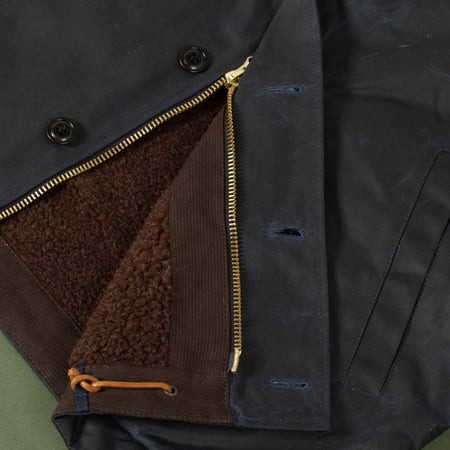 image detail lining-flâneurs-MANIFATTURA-CECCARELLI-New Deck Jacket Navy (3)