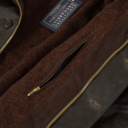 image-détail poche flâneurs-MANIFATTURA-CECCARELLI-New Deck Jacket Chocolate  (1)
