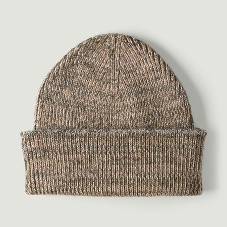 Image-Flâneurs_NITTO KNITWEAR / Bonnet Ara Taupe/Ecru_Vignette