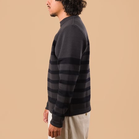 Given-III Crew Neck Molten Grey