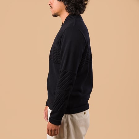 Fisherman III Full Zip Navy Blue