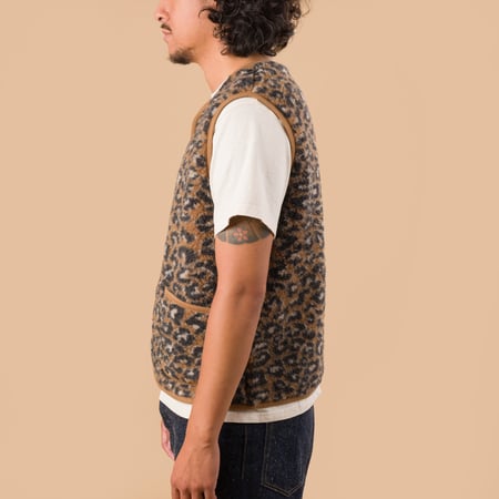 Pepitco Ultralight Vest Leopard Camello