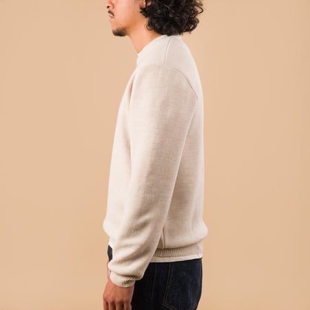 Youri Round Neck Sweater Natural