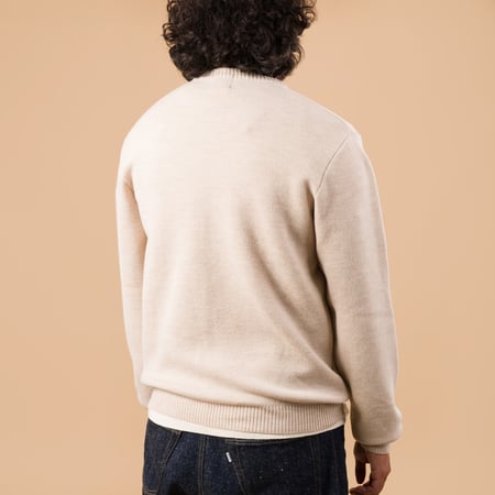 Youri Round Neck Sweater Natural