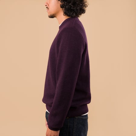 Youri Round Neck Sweater Prune