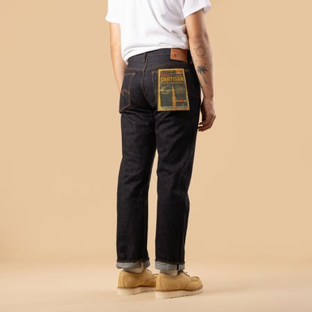image flaneurs STUDIO D'ARTISAN SD-103 Tight Straight 15oz
