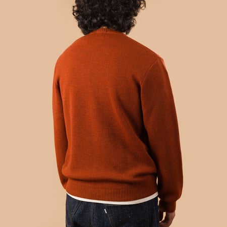 Youri Round Neck Sweater Orange
