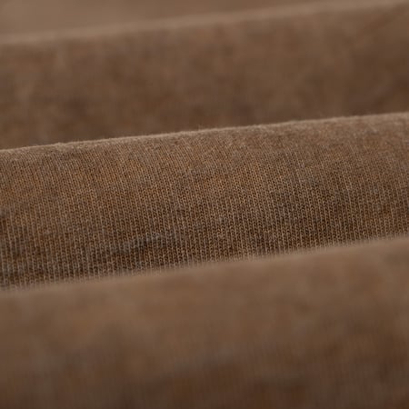 closeup flâneurs GOOD ON LS Heavy Crew Tee P-Brown