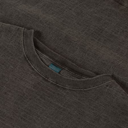 col flâneurs GOOD ON LS Heavy Crew Tee P-Black