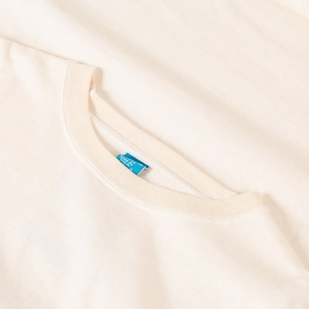 col flâneurs GOOD ON LS Heavy Crew Tee P-Natural