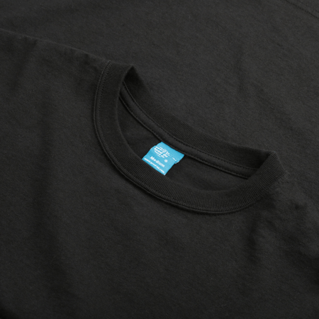 GOOD ON flâneurs tee-shirt manches longues LS Crew Tee black col