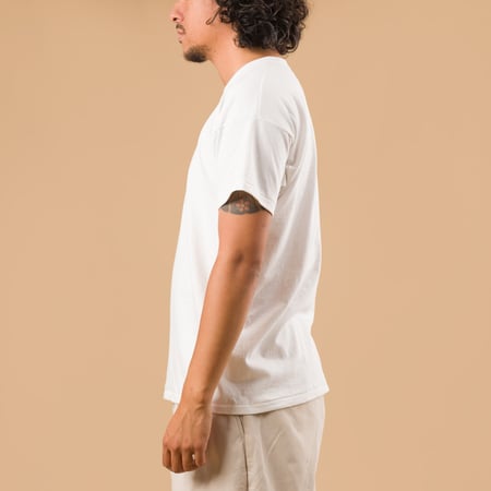 "SURE MFG" 6.1oz The Nerds Tee Off White