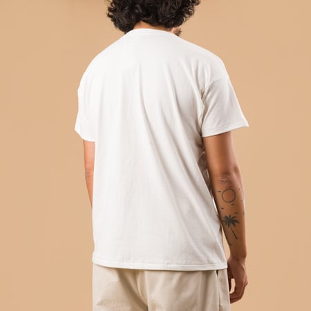 "SURE MFG" 6.1oz The Nerds Tee Off White