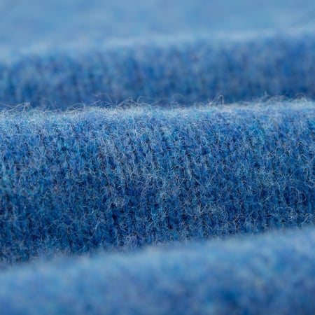 Shaggy Crew Neck Cobalt