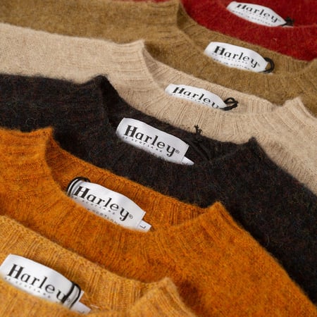 Shaggy Crew Neck Coriander