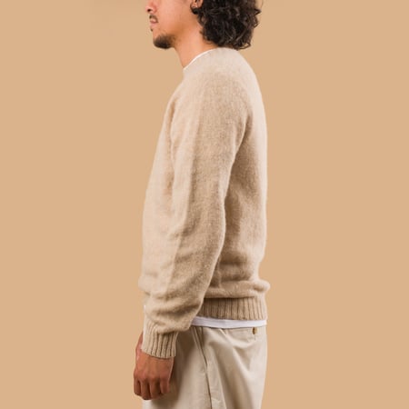 Shaggy Crew Neck Cameo