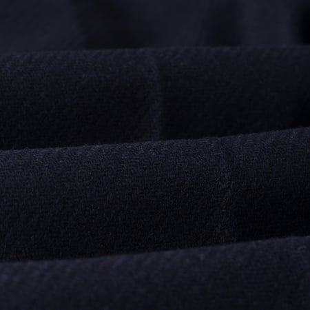 Single Pleat Trousers Wool Navy