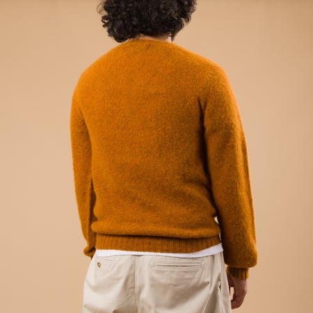 Shaggy Crew Neck Amber