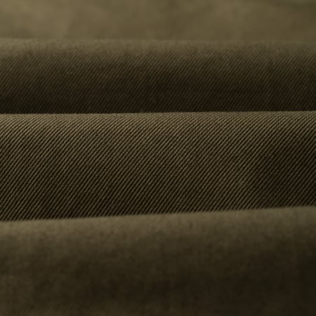 Image-Flâneurs SEUVAS / Chino 2Tuck Trousers Olive_détail-1