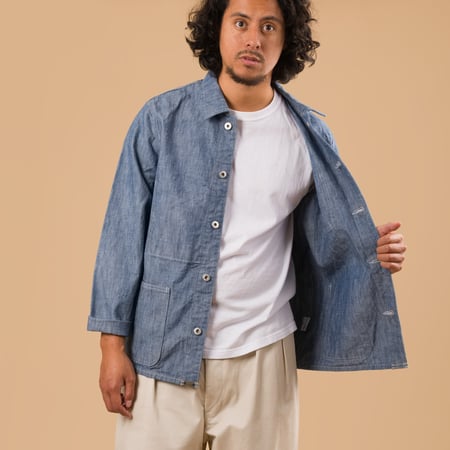 03501-SHVCH 13oz Super Heavy Chambray Coverall