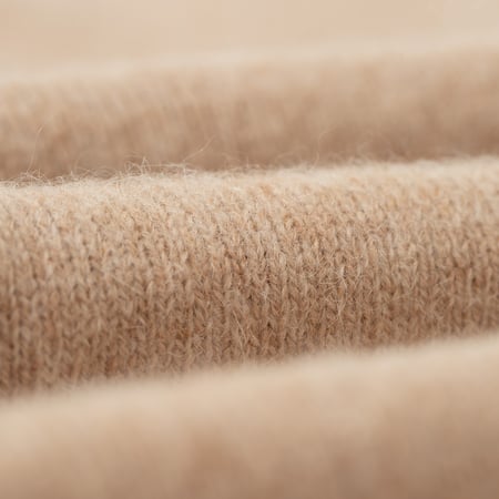 closeup Nitto X Flaneurs pull Bedros geelongora fawn