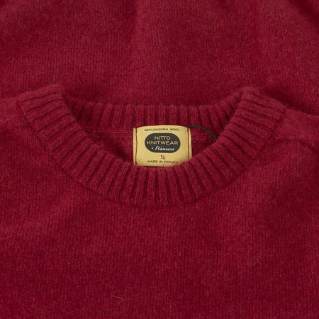 NITTO KNITWEAR X FLANEURS / Bedros Geelongora Sweater Hibiscus