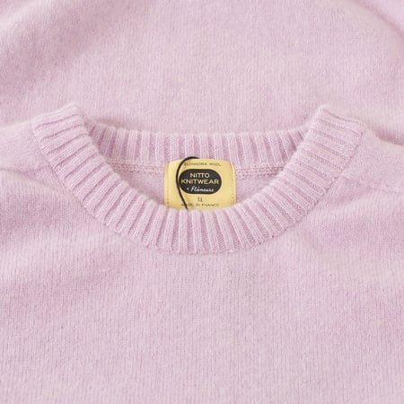 NITTO KNITWEAR X FLANEURS / Bedros Geelongora Sweater French Lilac