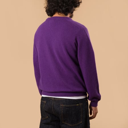 NITTO KNITWEAR X FLANEURS / Bedros Geelongora Sweater Prune