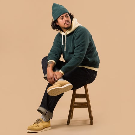 NITTO KNITWEAR X FLANEURS / Bedros Geelongora Sweater Jungle