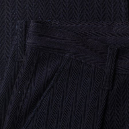 Image-Flâneurs_NAKED & FAMOUS / Pleated Trousers Indigo Sugiaya_detail-1