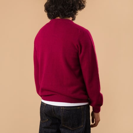 vignette Nitto X Flaneurs pull Bedros geelongora hibiscus porté de dos