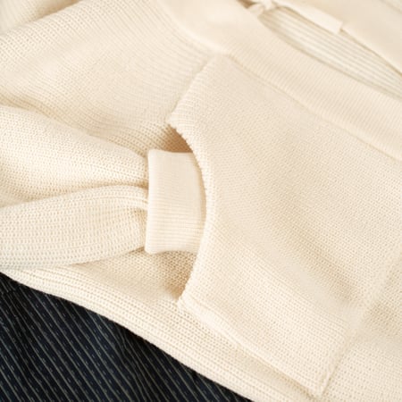 detail poche chunky Noragi classique Le Minor X Flâneurs natural