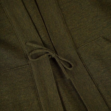 detail cordon Noragi classique Le Minor X Flâneurs olive