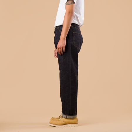 F153 5P Tapered Indigo Selvedge Denim