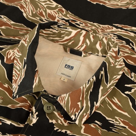 Image_Flâneurs_FOB FACTORY / F2457 Camouflage Jungle Fatigue Jacket_Detail