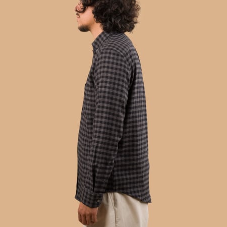 Image-Flâneurs_PORTUGUESE FLANNEL / Roca Shirt Grey