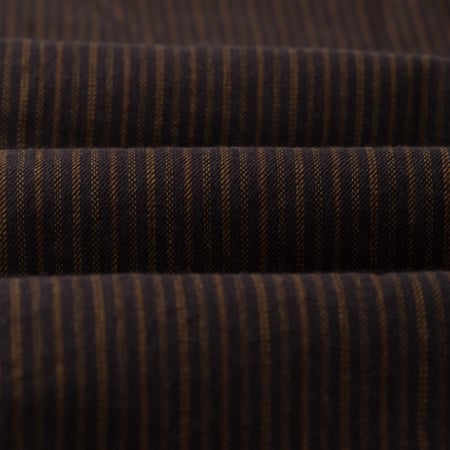 Image-Flâneurs_FOB FACTORY / F3511 Band Collar Shirt Black_detail-2