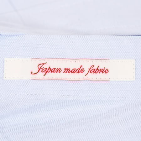 Image-Flâneurs_J. PRESS / Baggy Fit B.D. Pin Oxford Sax Blue_Détail-3