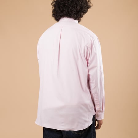 Image-Flâneurs_J. PRESS / Baggy Fit B.D. Pin Oxford Pink_De-dos
