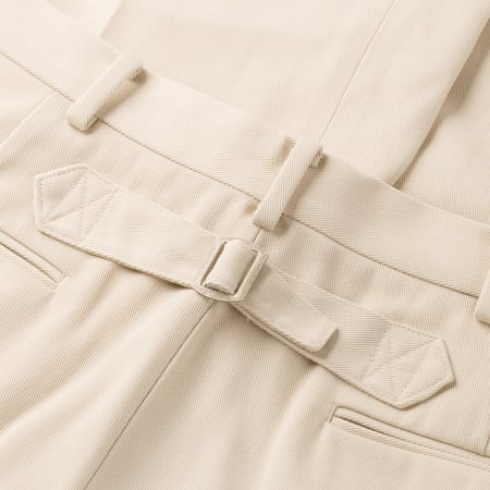 Image-Flâneurs_J. PRESS / New Piped Stem Big Back Belt Drill Beige_detail-2