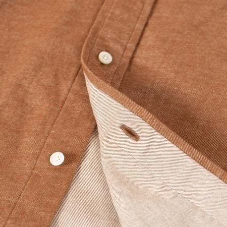 BD Solid Brown Flannel