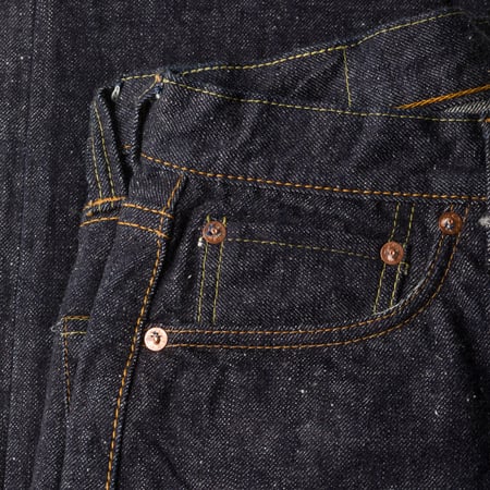 Image-Flâneurs_SAMURAI JEANS / 15oz Otokogi Regular Straight Selvedge Denim_detail-1