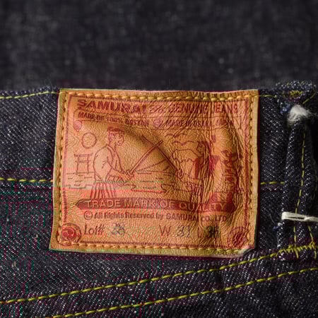 Image-Flâneurs_SAMURAI JEANS / 15oz Otokogi Regular Straight Selvedge Denim_detail-2