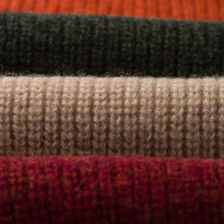 Image-Flâneurs_BEAMS PLUS / Crew Multi Stripe 5G Multi23F_Détail-2