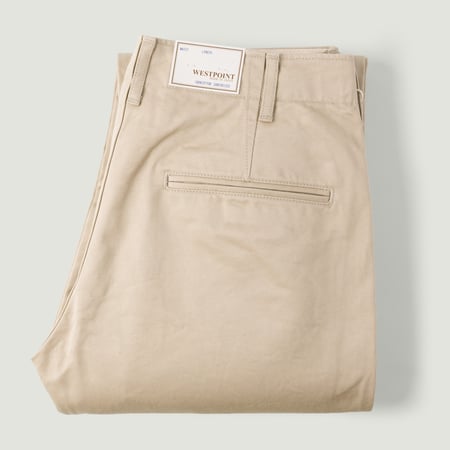 Image-Flâneurs_FOB FACTORY / F0514 Narrow U.S. Trousers Olive_Vignette